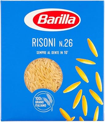 10x Barilla Risoni No. 26 Italian Pasta 500g pack