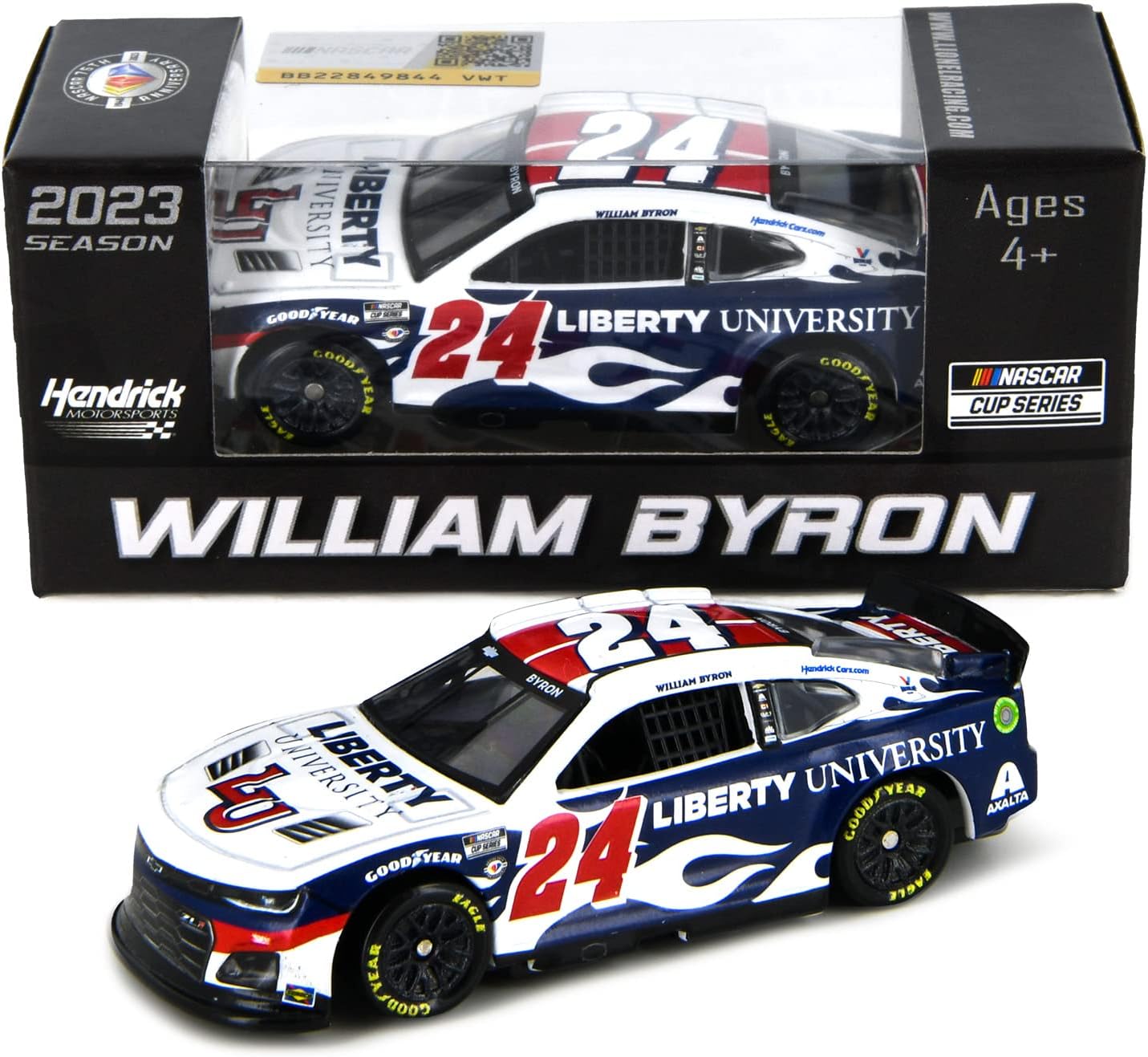 Lionel Racing William Byron 2023 Liberty University Diecast Car 1:64 Scale