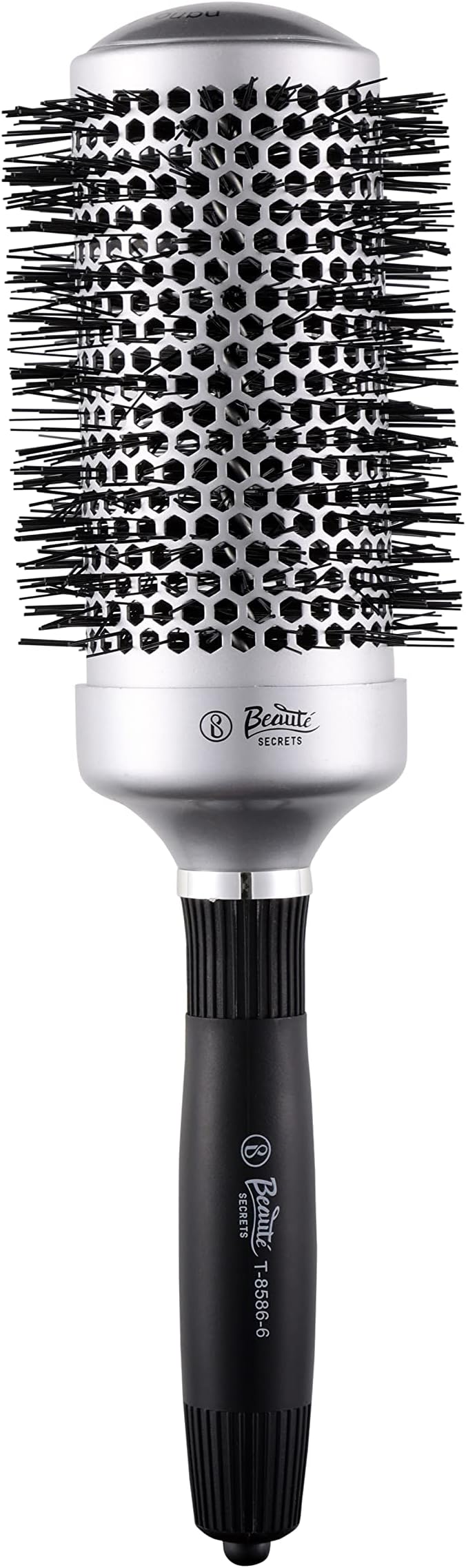 Beauté Secrets Professional Round Brush for Blow Drying Ceramic Ion Thermal Barrel Brush for Precise Styling and Maximum Volume - Lightweight Round Hair Brush for Manageable Hair (54 MM)