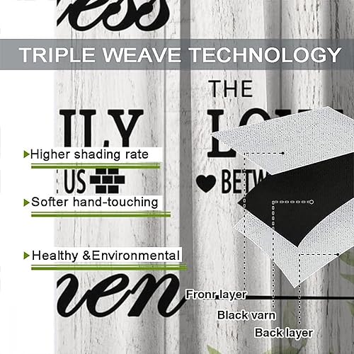 Vista 8 de Cortinas de cocina de granja, con bolsillo para barra, cortinas rústicas de eucalipto para cafetería, plantas de madera blanca, naturaleza botánica