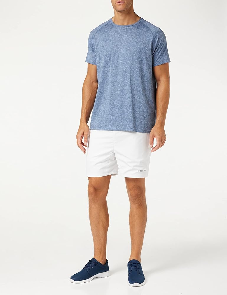 Shorts Da Tennis HEAD Club - Uomo | Nero | Taglia XL | Con Tasche E Coulisse - Foto 2