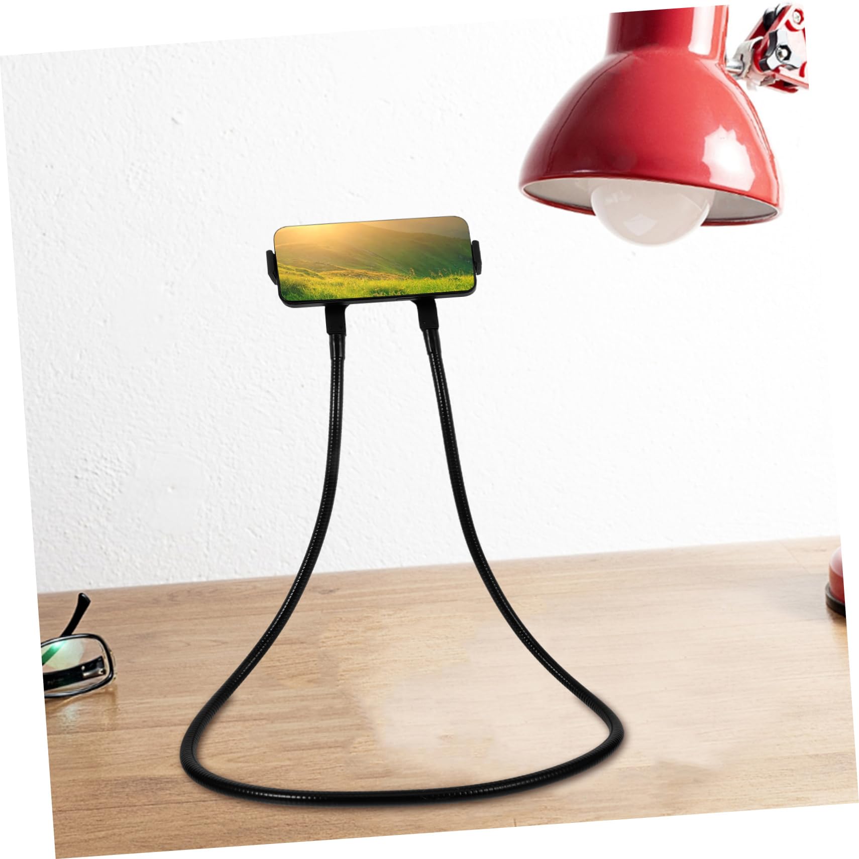 LALAFINA Soporte para Teléfono de Cuello Soporte para Tableta Reutilizable Diseño Colgante para Viajes