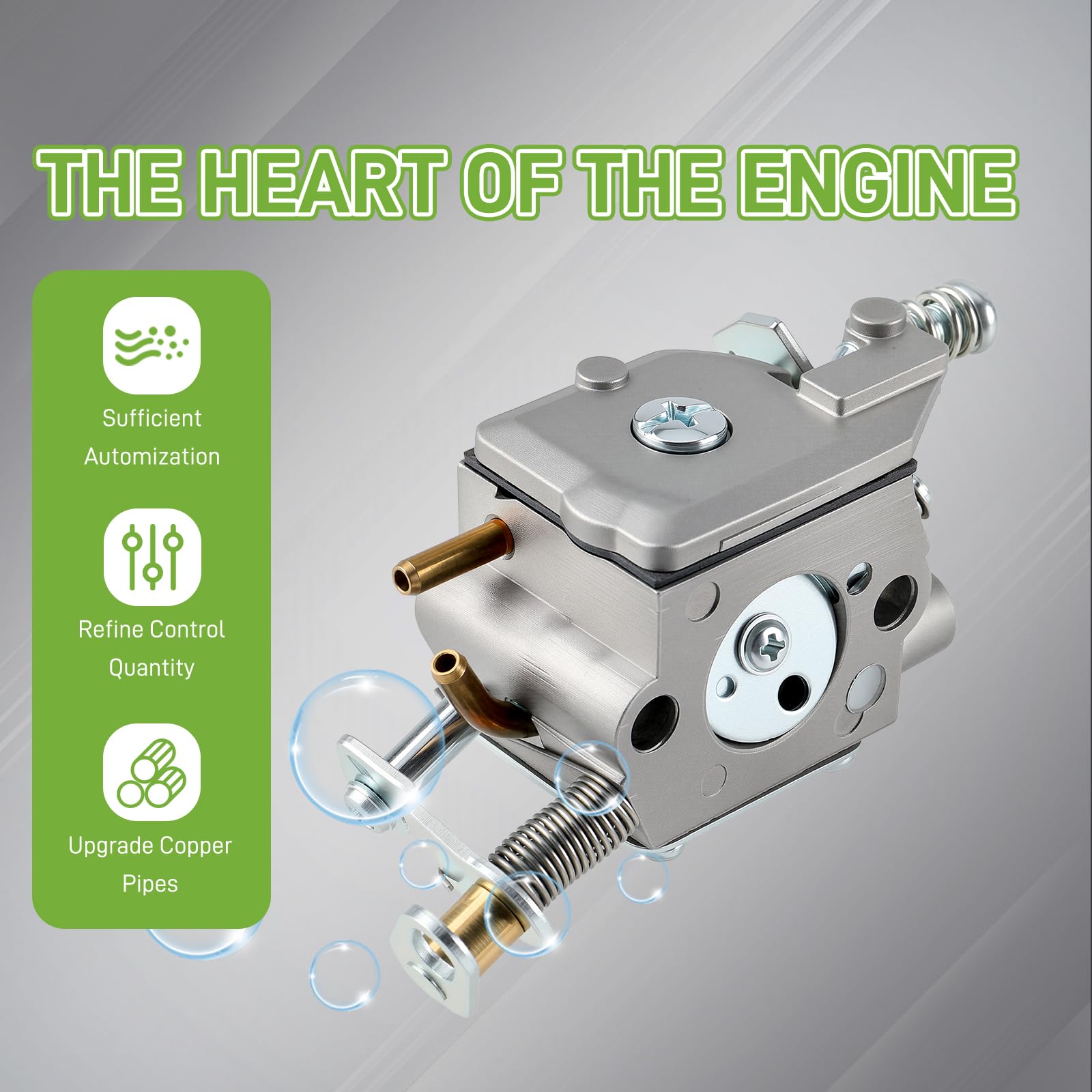 Amazon.com: partszen 309360001 309360002 Carburetor Kit Fit for