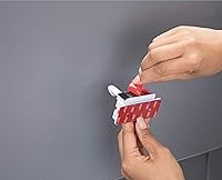 Vista 2 de Safety 1st Pestillo adhesivo para gabinete de 8 piezas, color blanco