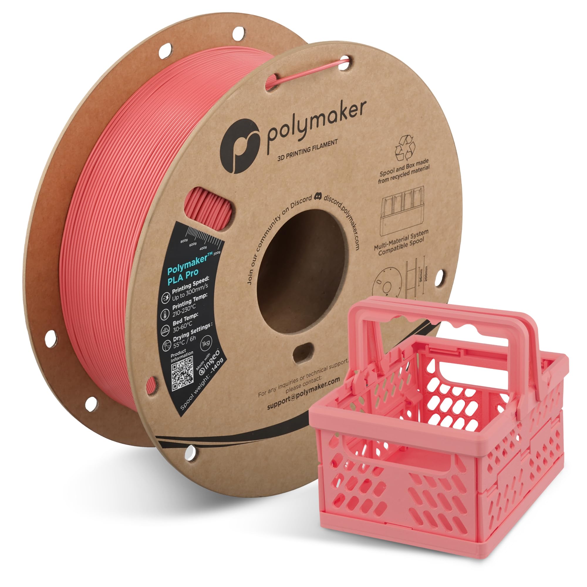 Polymaker PLA Pro Filament - Durable 3D Printing -29