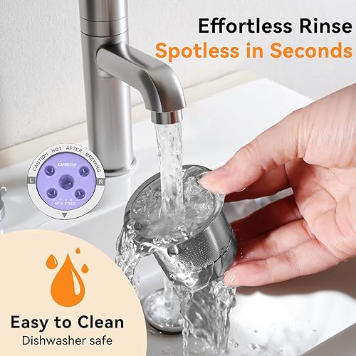 Miniatura 7 de CAPMESSO Tazas K Reutilizables para Keurig 2025 Actualizado Mi Taza K Filtros de Café Recargables de Acero Inoxidable para K SupremeK Slimk-Duo Gen