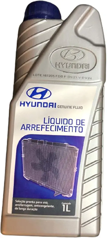 Aditivo Líquido Arrefecimento Radiador Hyundai 1 L Original