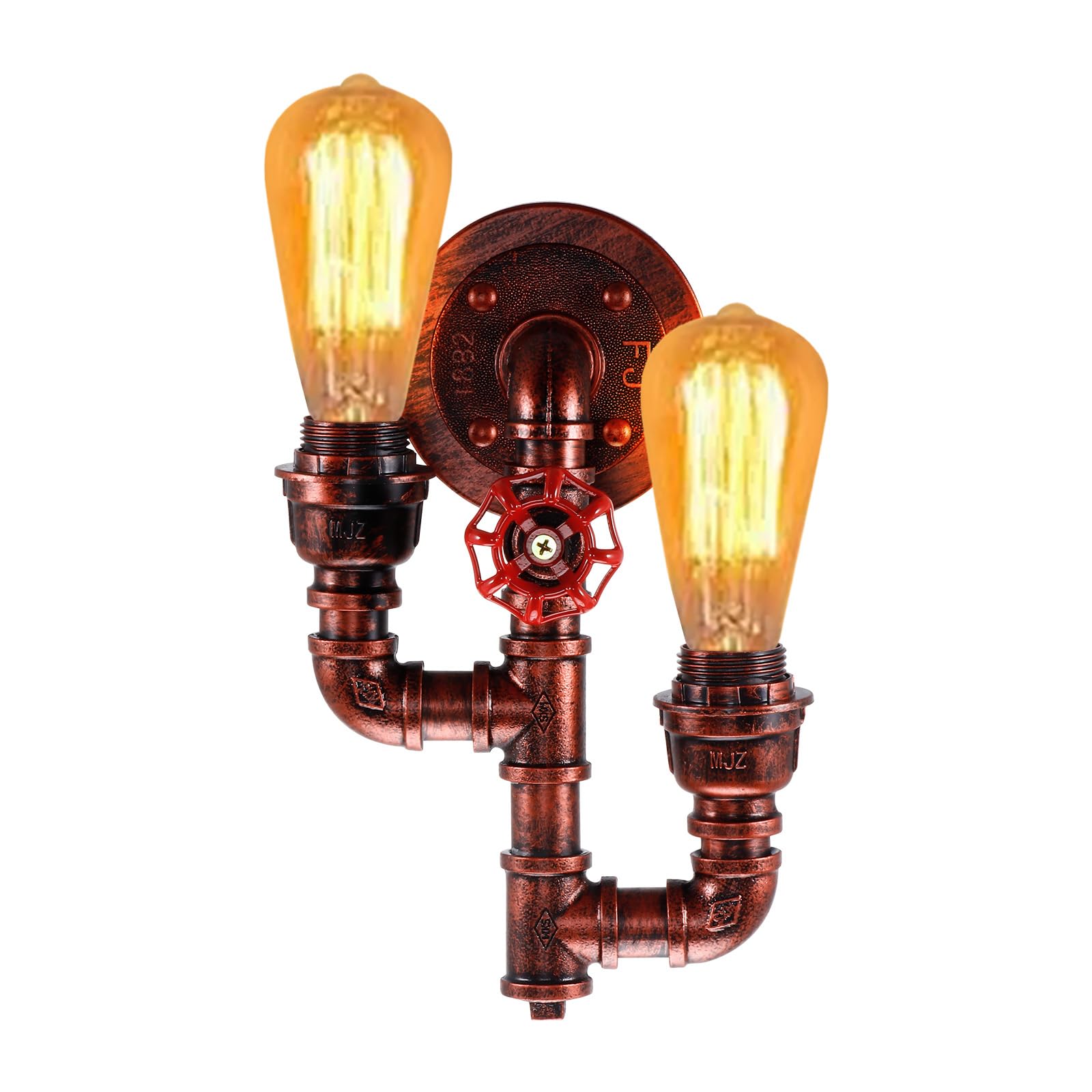 KAWELL Kreative Vintage Kerze Wandleuchte Industrielle Retro Wandlampe