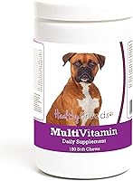 Vista 26 de Healthy Breeds Bulldog Multivitamínico Masticable Suave para Perros 180 Recuento