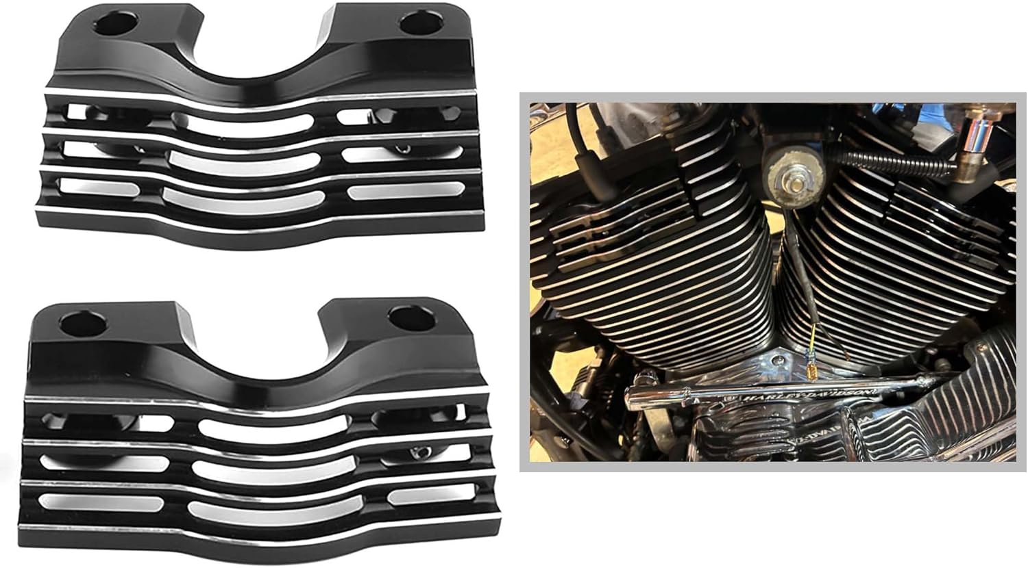 Harley Sparker Bolt Cover Ignition Plug Cover Spark Plug Head Bolt Cover for Touring Electra Glides Road Glides Road Kings 1999-2016 Street Glides & Trikes 2009-2016 (Black)