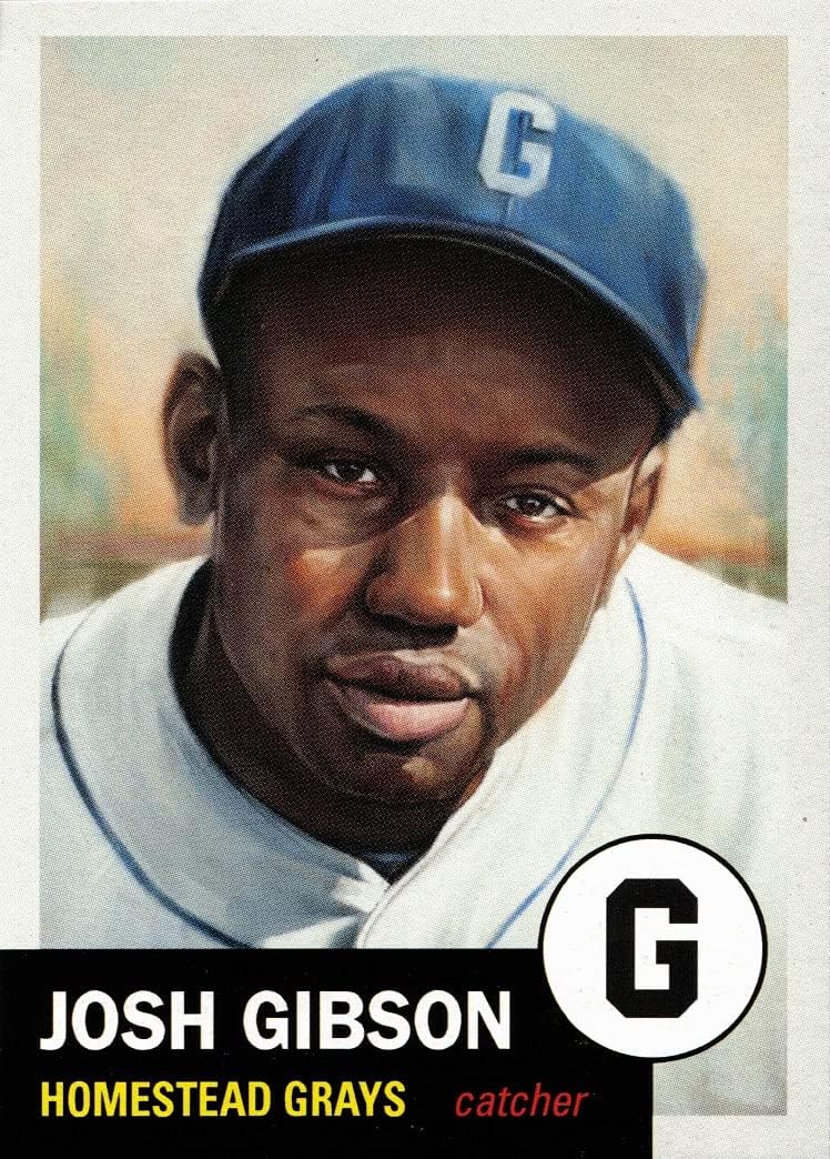 2022 Topps Living Set #500 Josh Gibson Baseball Card Homestead Grays - Only 4,095 made!