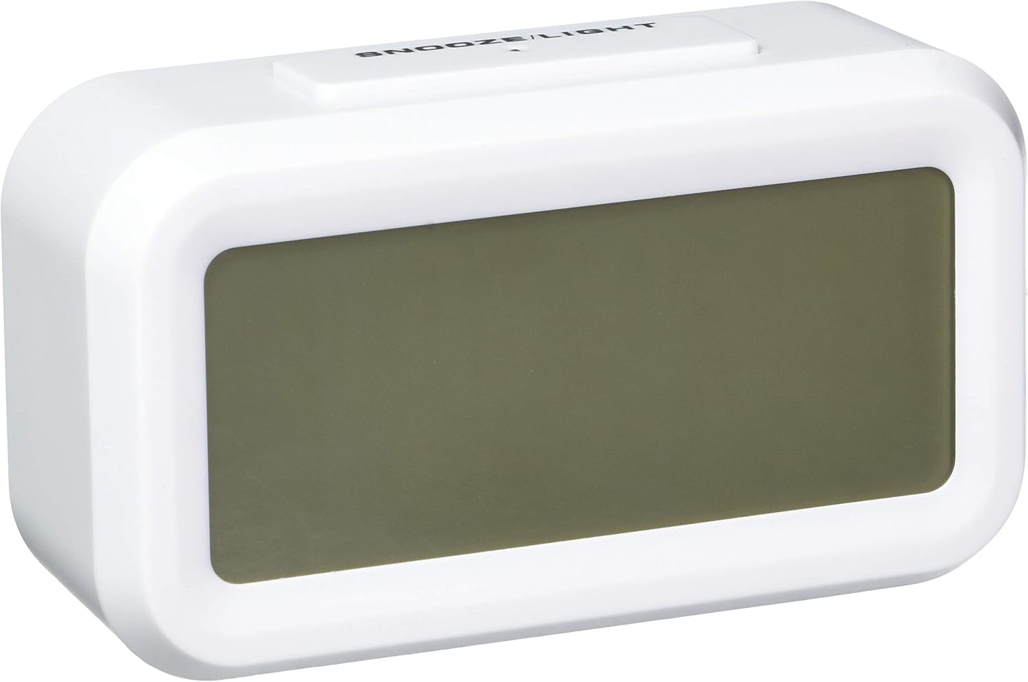 ZHPUAT Morning Clock,Low Light Sensor Technology,Light on Backligt When Detect Low Light,Soft Light That Won't Disturb The Sleep,progressively Louder Wakey Alarm Wake You up Softly.Color White