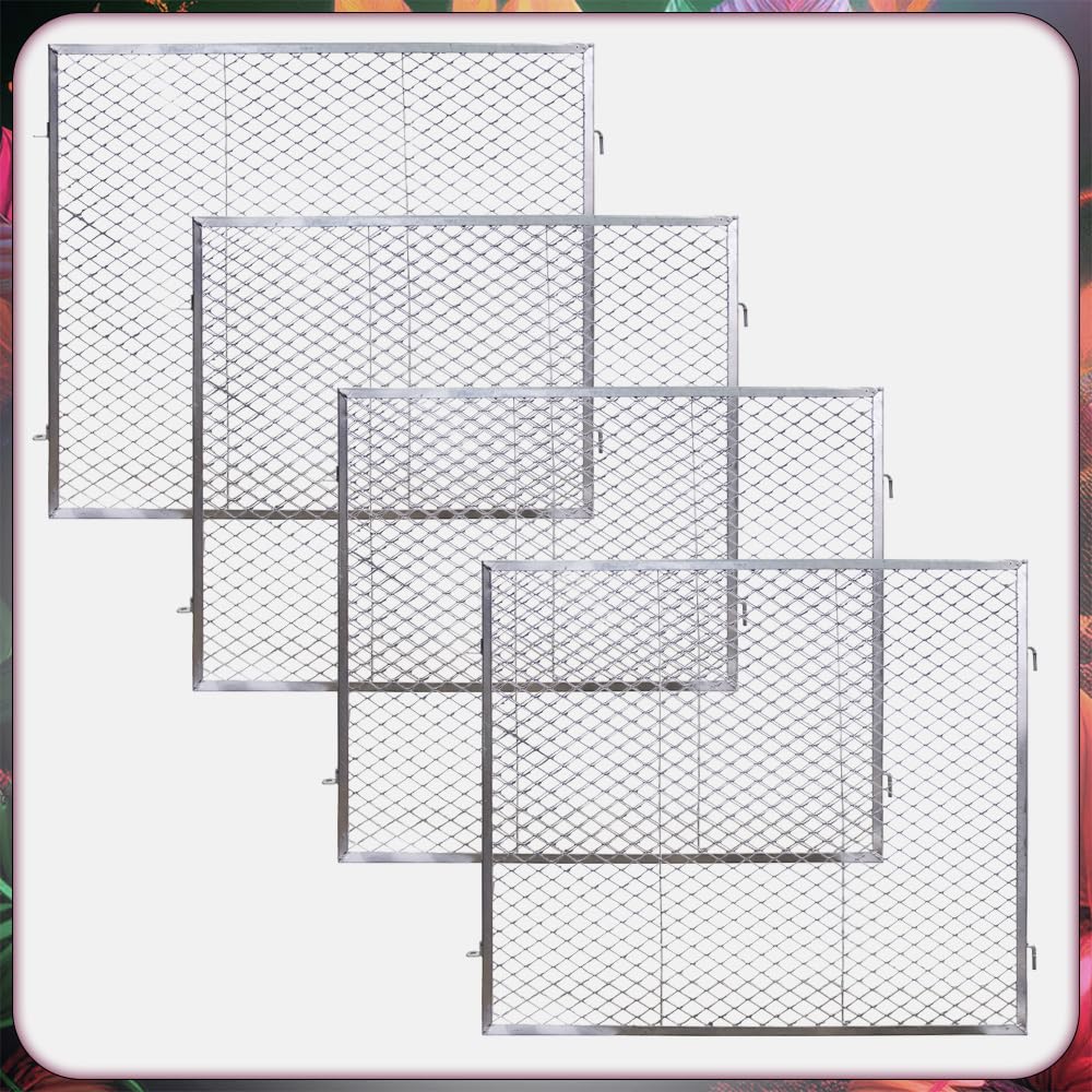 Komposter Stahl verzinkt Kompost Metallkomposter Kompostbehälter Kompostgitter 80 x 80 x 70 cm Garten Gitter Kompost Kompostierer