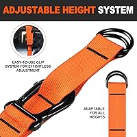 Vista 4 de Pull Up Assistance Bands Set - 4 Heavy Duty Resistance Bands 300lbs, Adjustable Weight/Size with Footrest for Home Gym Strength Training