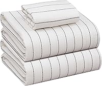 Vista 34 de RUVANTI Flannel Sheets Twin Size - 100% Cotton Double Brushed Twin Sheets Set, Deep Pockets 16 Inches, All Seasons Breathable & Extra Soft Bed Bali