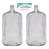 Vista 2 de Home Brew Ohio Juego de 2 carboy de vidrio de 6 galones