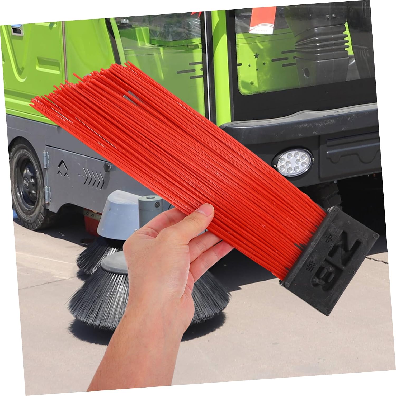 4pcs Replacement Broom Head for Sweeper Vehicle and Broom