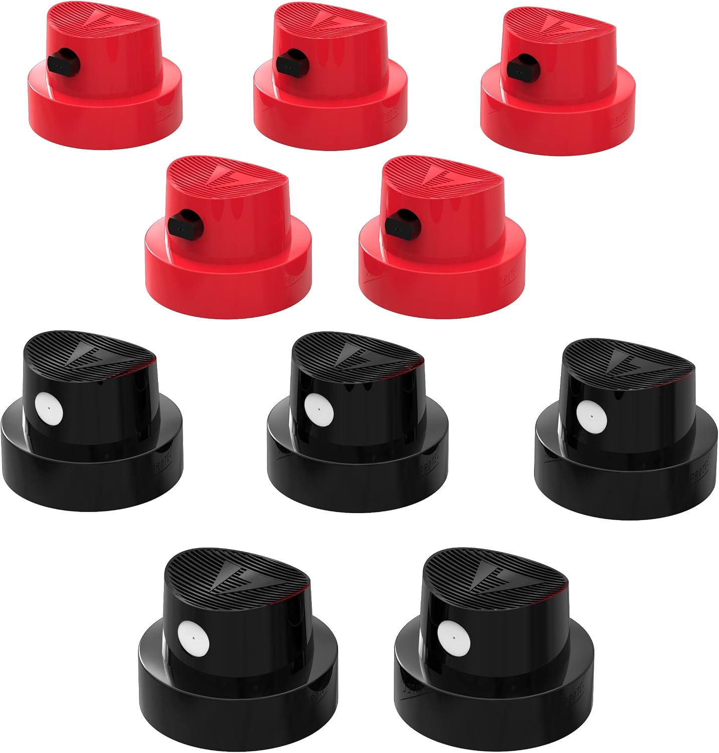 AUPROTEC Sprühkopf Set Ersatz Sprühköpfe 10 tlg. Spray Caps Kit 5x
