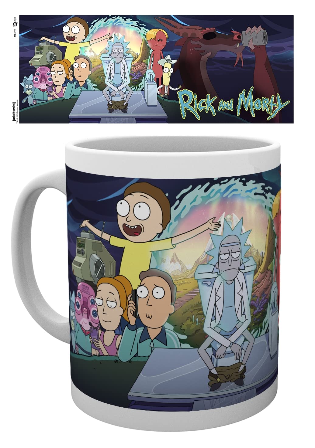 GB eye Rick & Morty Season 4 Part 1 Mug
