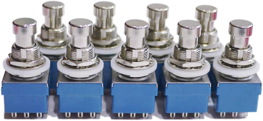 Few専用 Amazon | 3PDTフットスイッチ CLIFF FC71077タイプ 3回路2接点9ピン