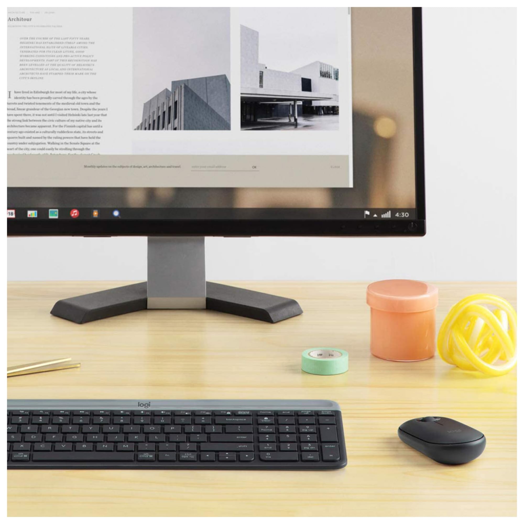 LOGITECH - Dispositivos DE Entrada Slim WRLS Teclado Mouse Combo MK470 - Grafito - CH - Central
