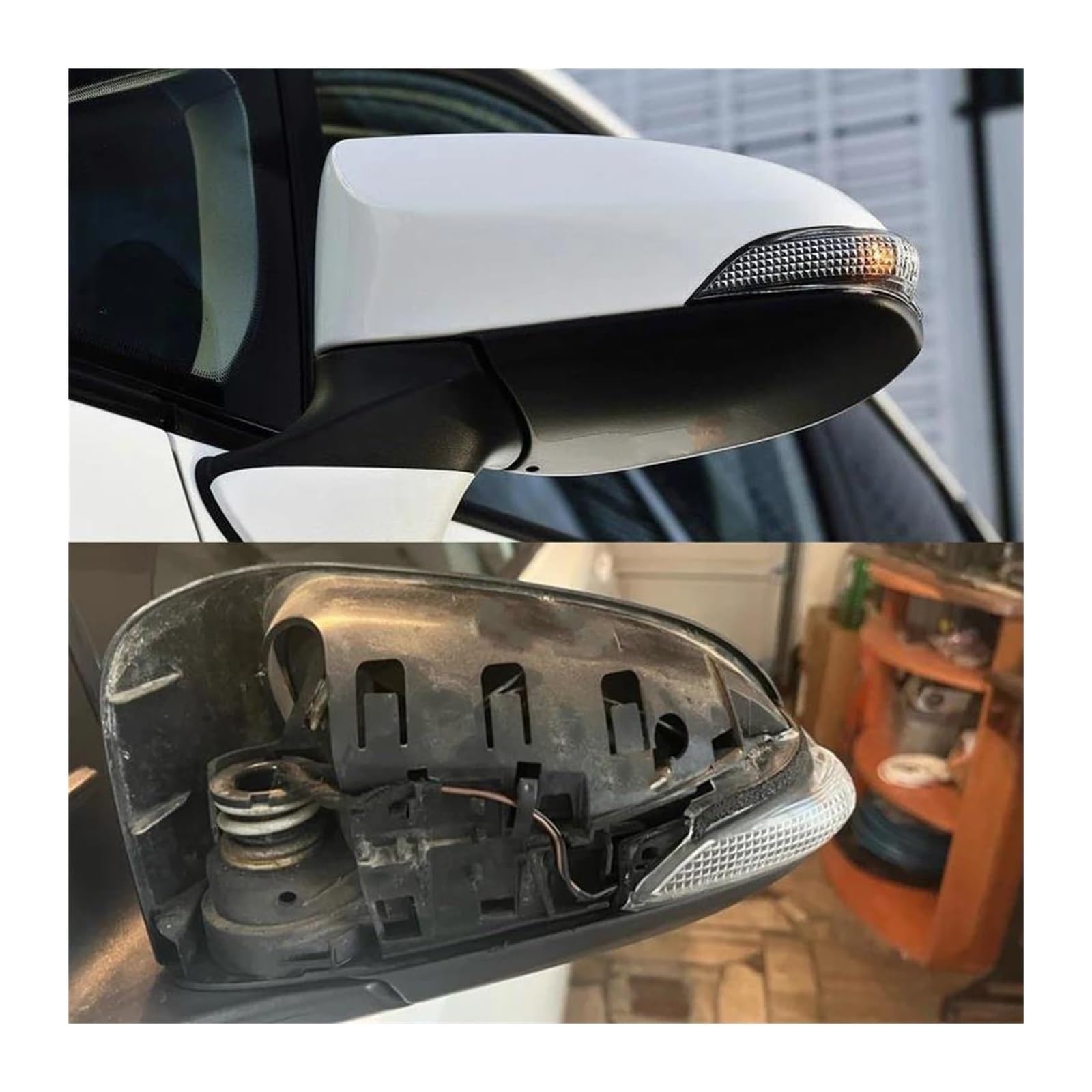 Per Verso 2013-2016 Auto Copertura Specchio Retrovisore Borsette Custodia Lato Tappo Calotta Specchietto Laterale Dell'auto