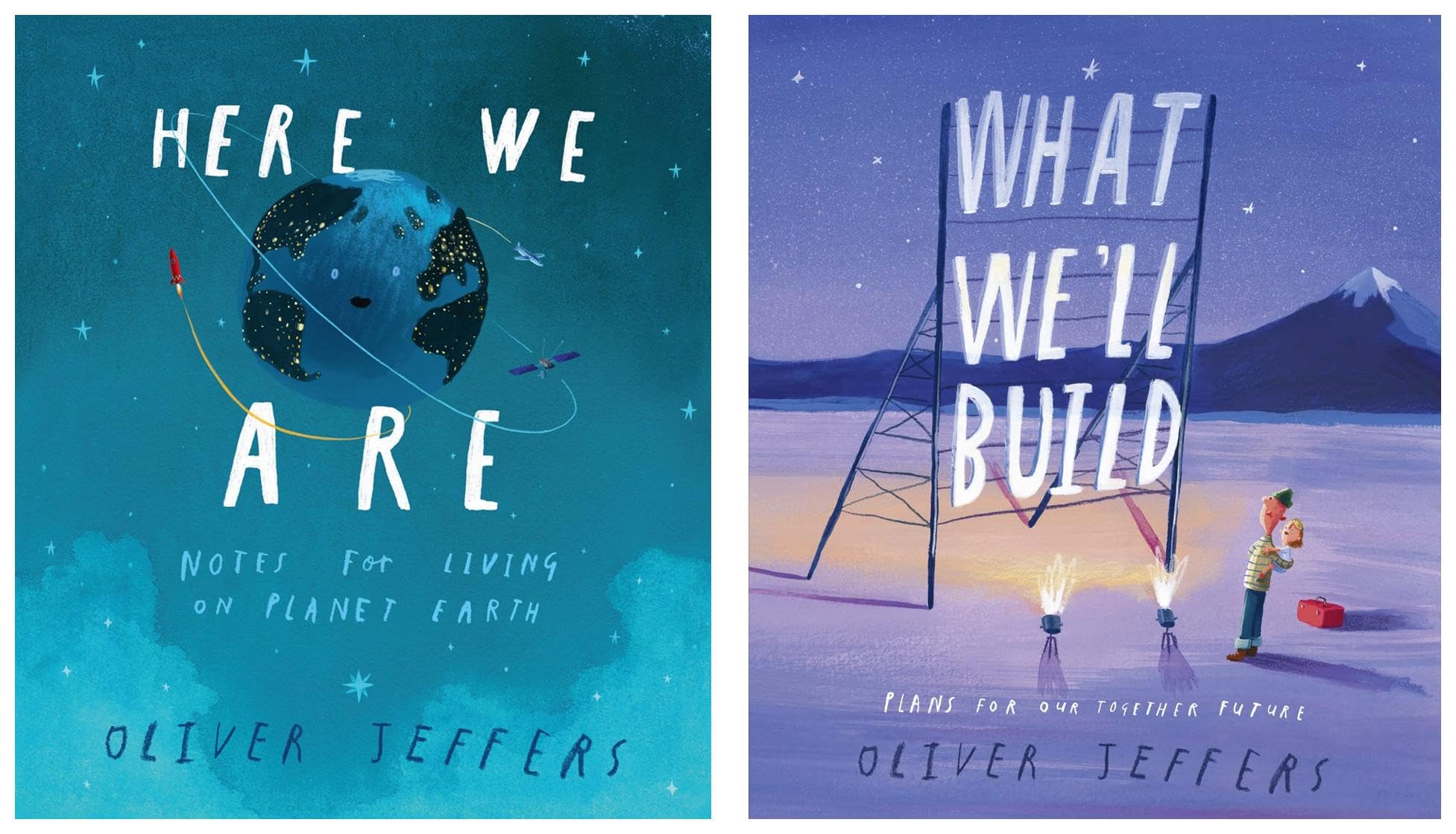 Reviews: Here We Are And What We'll Build - Kids Book Caf&eacute;