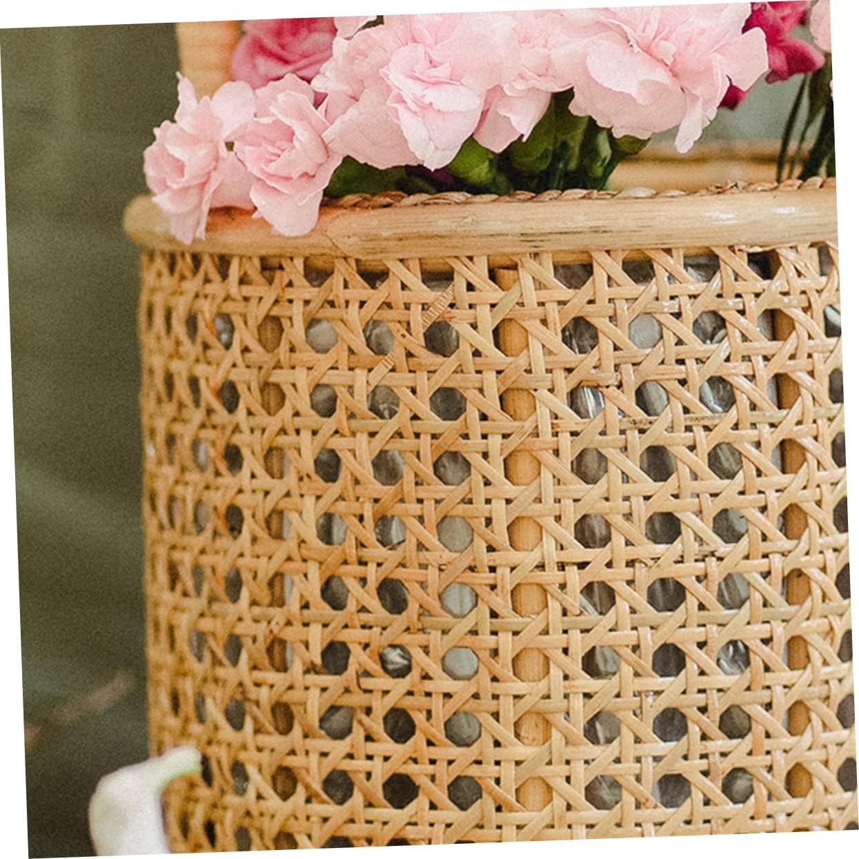 3 Rolls Strips Cane Weaving Material Chair Weaving Material Basket Making Supplies Weaving Strips Rattan Webbing Cane Rattan Weaving Material Knitting Supplies Reed