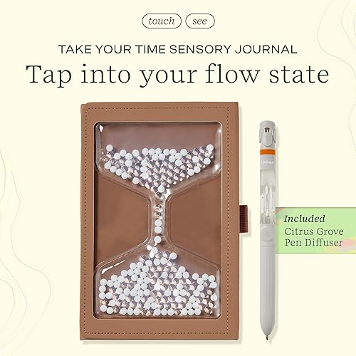 Miniatura 8 de Lifelines Diario sensorial "Shake It Up Meadow, con cubierta táctil y papel en relieve + paquete de bolígrafo