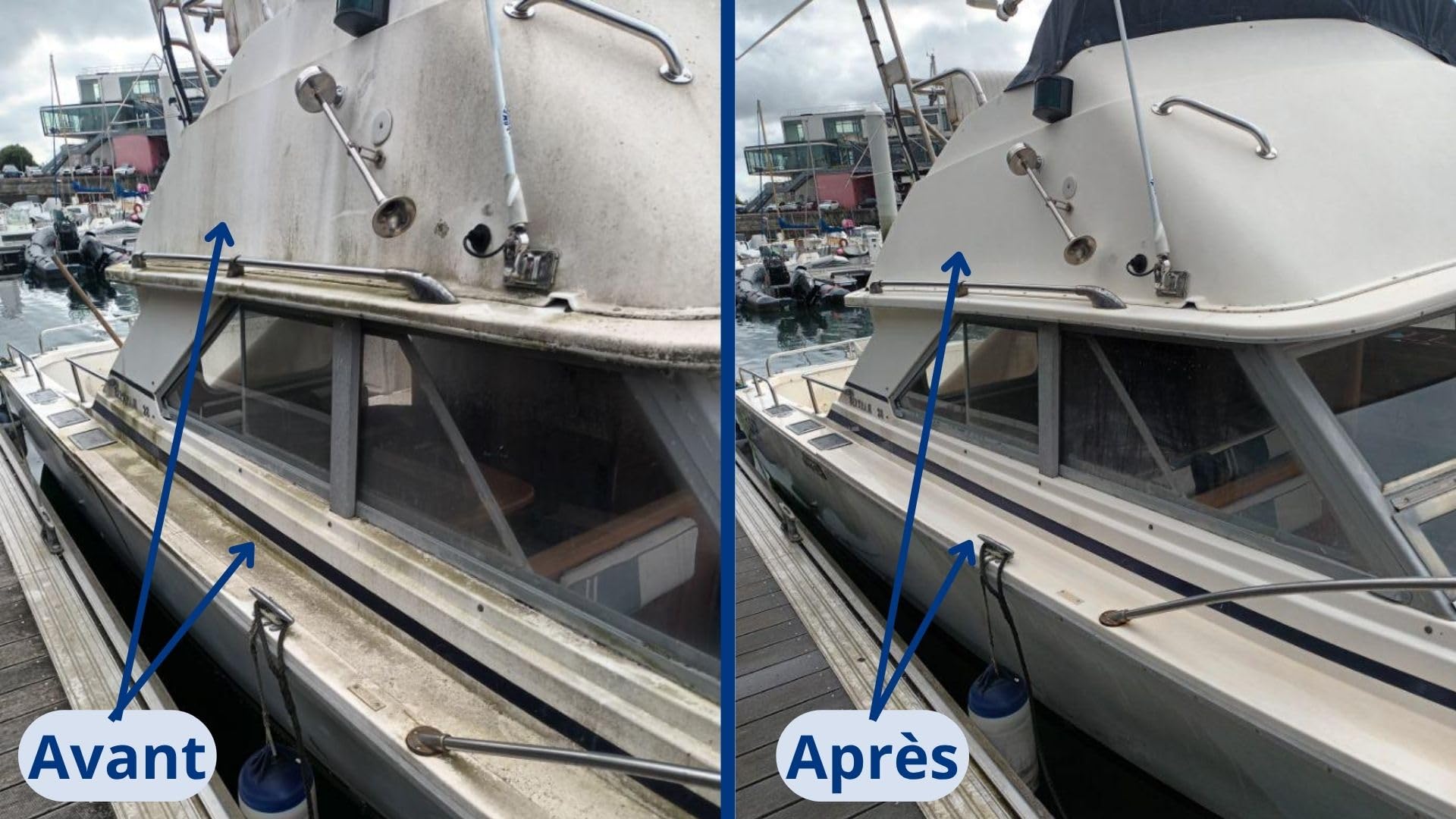 Multi-Usage 5L | Nettoyant Bateau concentré | nettoie, détache, dégraisse et protège Le Bateau intérieur et extérieur. Biodégradable 98%. Fabriqué en France Depuis 30 Ans