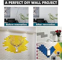 Vista 6 de 20 paneles de pared 3D plateados, cobertura de 29 pies cuadrados, adhesivo imprimible con paneles de pared de espuma de polietileno autoadhesivos