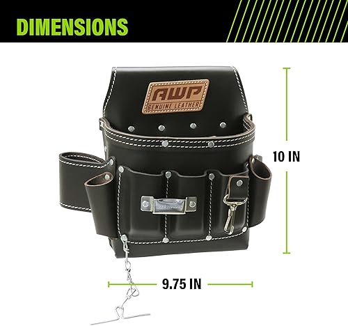 Miniatura 3 de AWP Tool Pouch, Electrician Tool Pouch, Premium, Professional Multi-Pocket Organizer