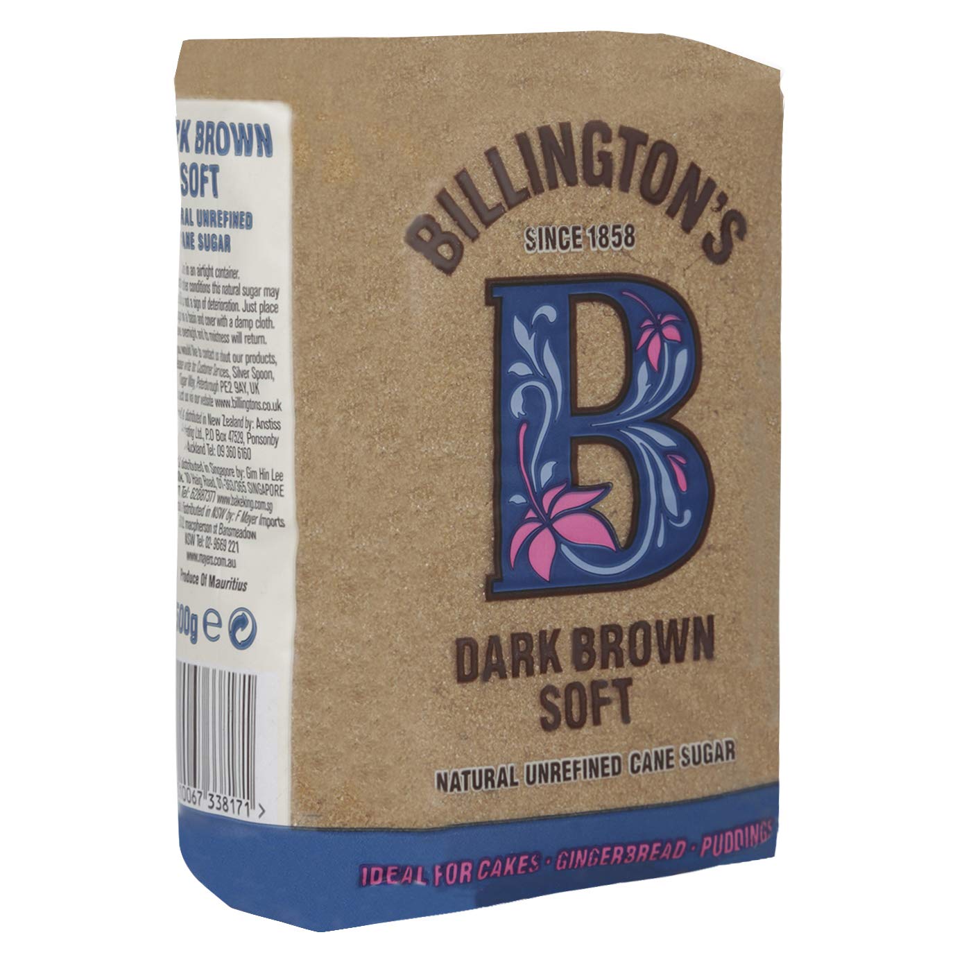 BILLINGTONS Dark Brown Soft Sugar, 500 GR