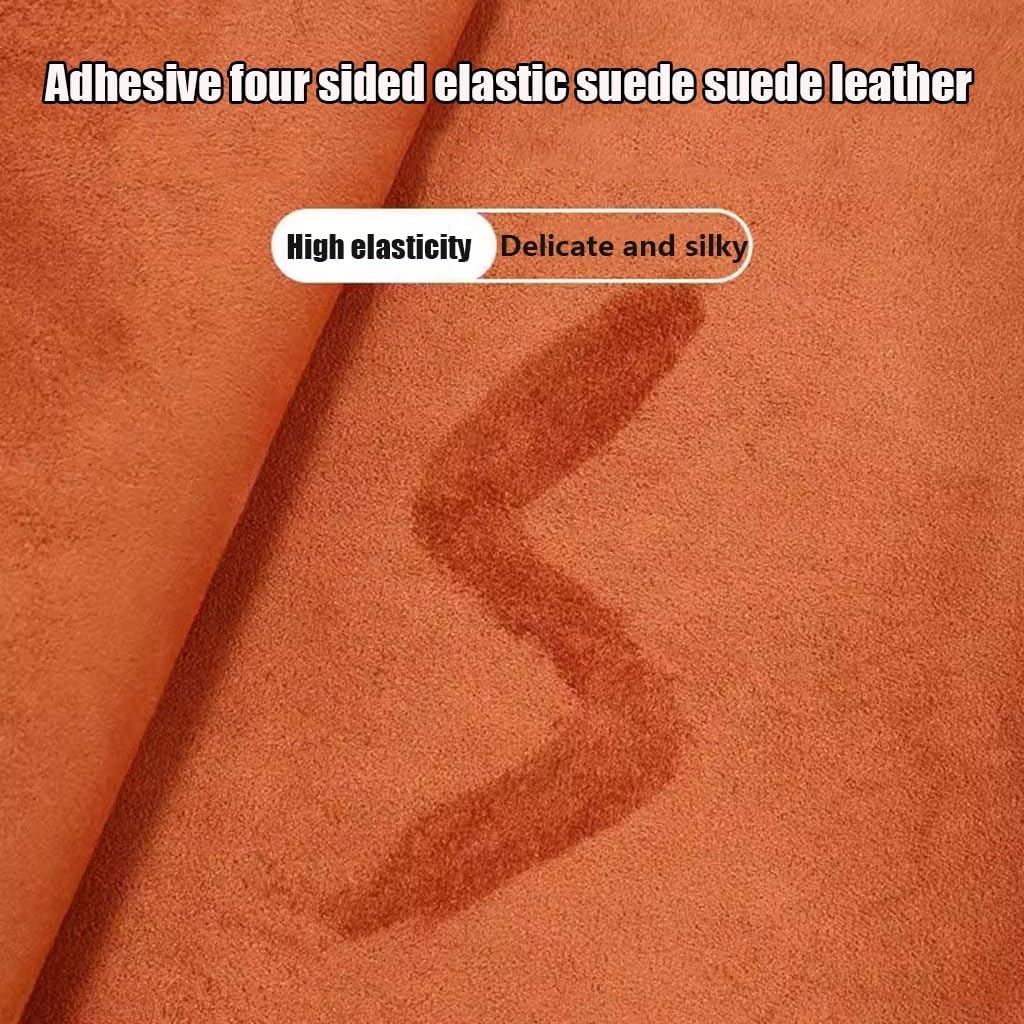 Leather Repair Patch Self Adhesive Suede Fabric Repair Patch, Car Roof Fabric Interior Modification AB Pillar Door Panel/Dashboard Refurbishment (Color : A16, Size : 50x148cm/20x58)