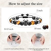 Vista 65 de Sereney Christmas Gifts for Him Son Boys Bonus Dad Father Men Boyfriend Grandson Friend as Triple Protection ID Bracelets Birthday Gifts for 9 10 11