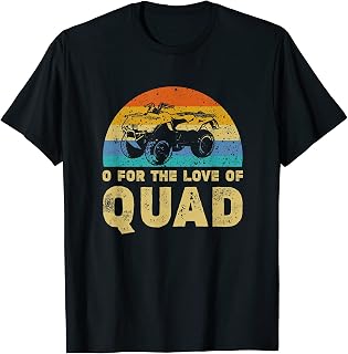 O Para El Amor De Quad Offroad Barro Bogging Quad Motorista Camiseta