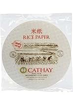 Cathay Fresh Spring Roll Rice Paper Wrappers 30 Sheets | Non-GMO, Gluten-Free, Low Carb, Natural Ingredients | Vietnamese Summer Veggie Wraps