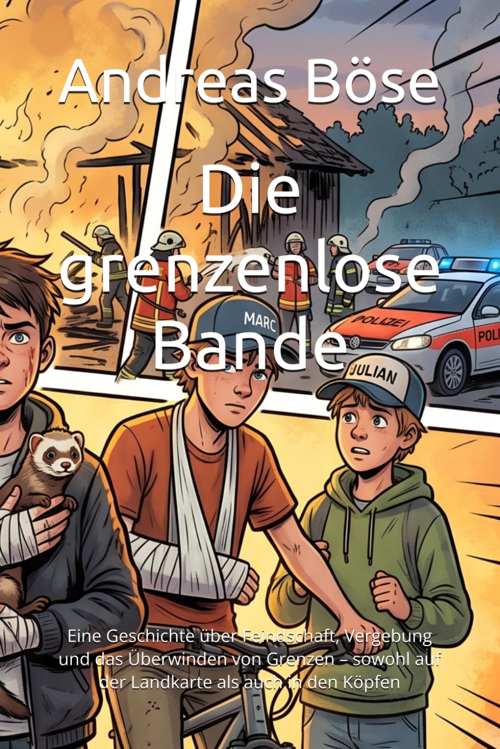 Die grenzenlose Bande: Eine Geschichte über Feindschaft, Vergebung und das Überwinden von Grenzen – sowohl auf der Landkarte als auch in den Köpfen (German Edition)