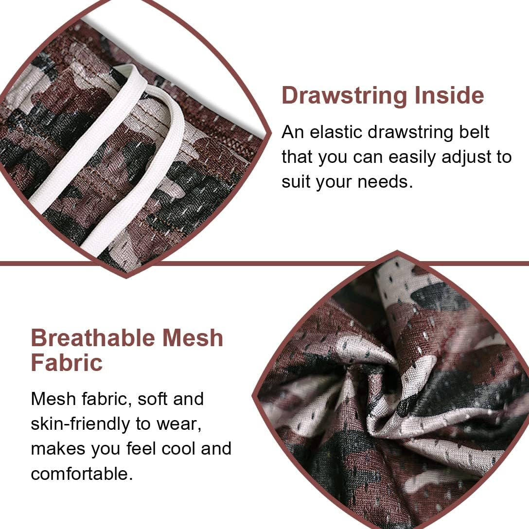 AIMPACT Men's Mesh Booty Shorts 3 Inch Lightweight Athletic Sportswear Gym Workout Retro Running Short Shorts - Image 4