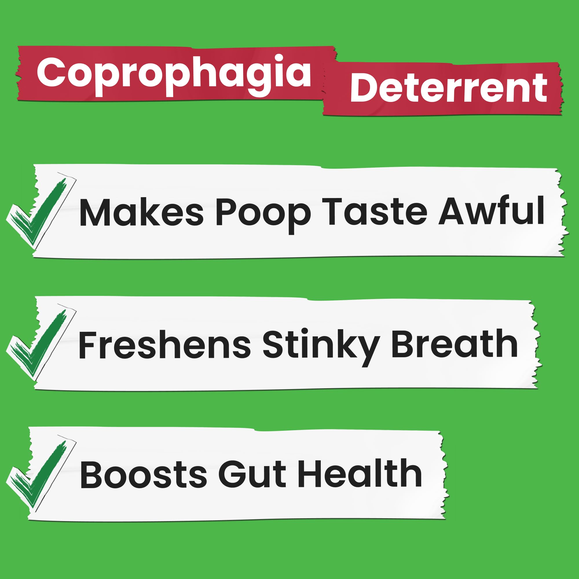 Pawsential No Poo Chews for Dogs - Coprophagia & Stool Eating Deterrent with Probiotics, Digestive Enzymes & Breath Aid Support - Stop Dog Poop Eating - Made in USA - 120 Soft Chews