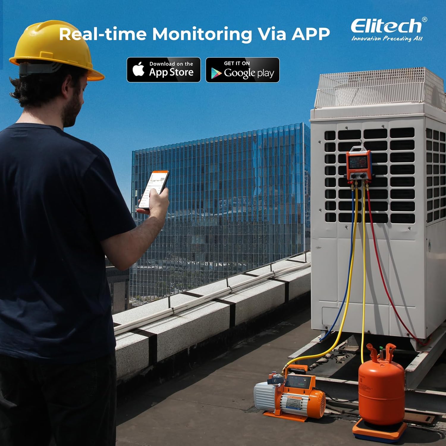 Elitech SVP-7 Real-time Monitoring Via APP