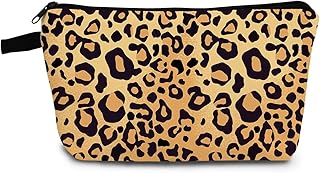 Bolsa de maquillaje de leopardo y guepardo, b...