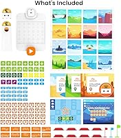 Vista 8 de Matatalab Pro Set Robot de codificación para niños a partir de 4 años, juguete educativo STEM para niños, programación de nivel de entrada, robot