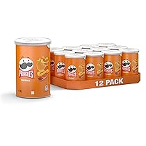 Pringles Paprika | Snack Salato al gusto di Paprika dolce | Vegetariano | Croccante Snack Salato | 12 Confezioni da 70g (12 x 70g)