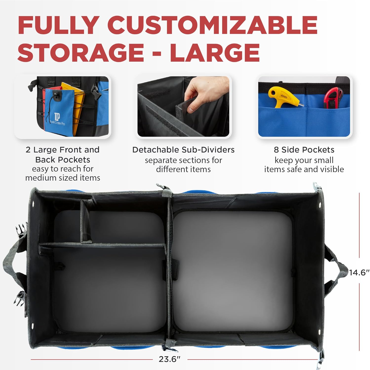 Maximize Your Cargo Space: TRUNKCRATEPRO Car Trunk Organizer Review