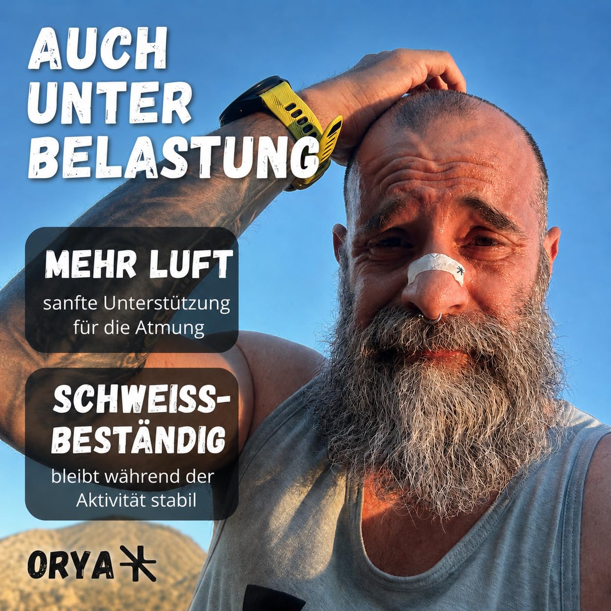 ORYA, 30 Stück Nasenpflaster Schnarchen, Sport Nose Strips, Atmungshilfen und Schnarchstopper, Rose
