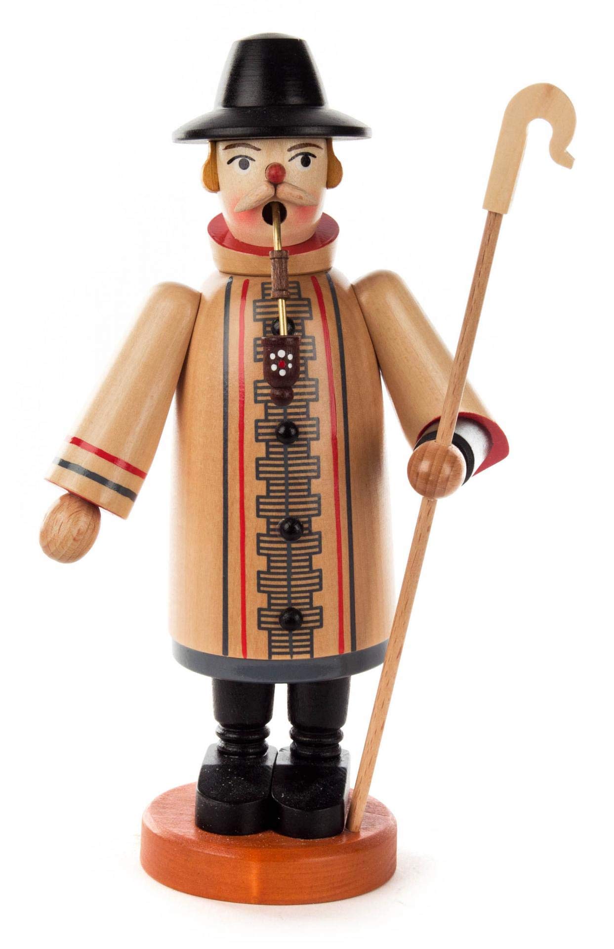 Figurine d'encens Räuchermann cadeau idéal déco de Noël traditionnelle 23 cm