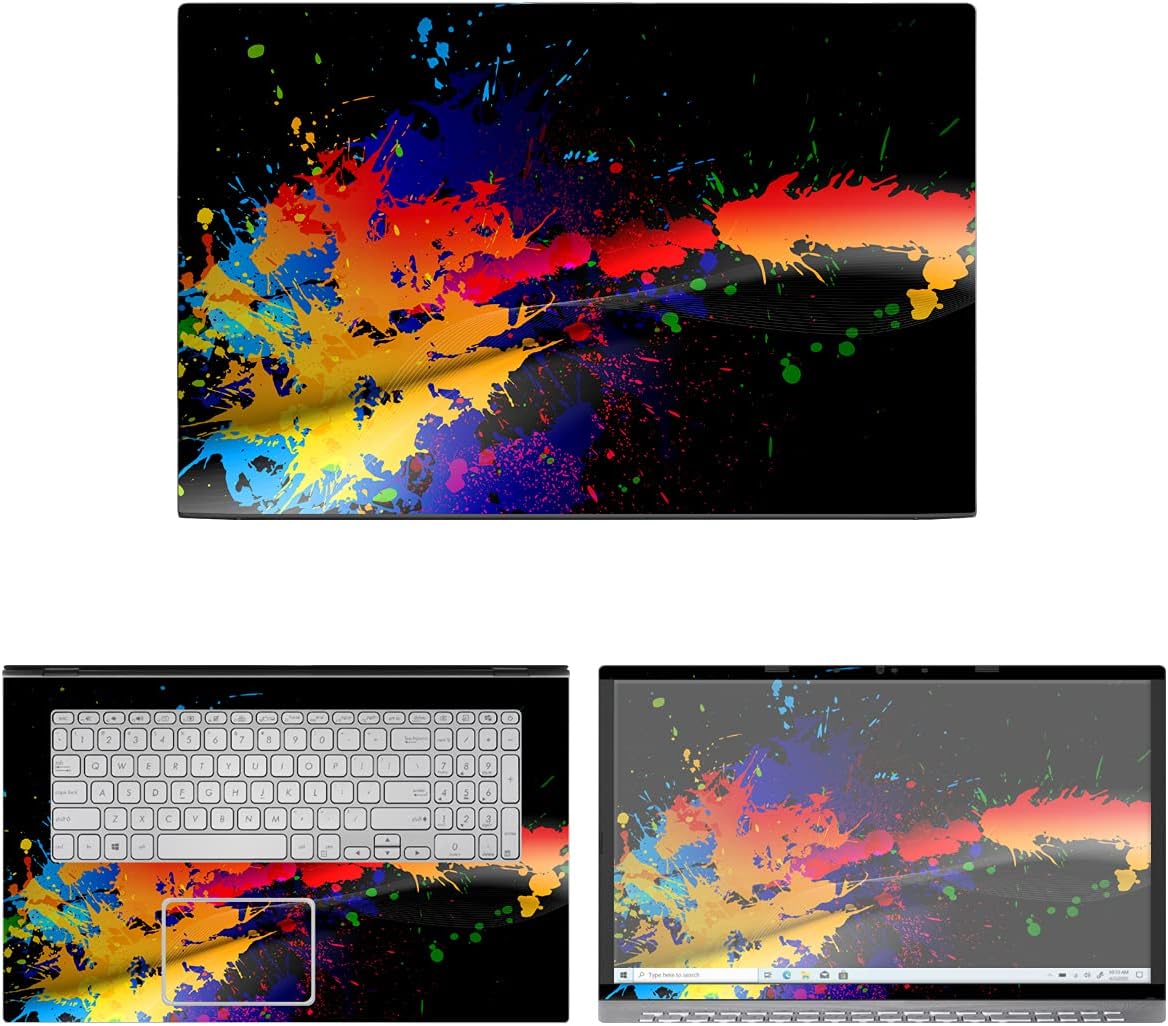 Decalrus - Protective Decal Sticker for The Asus Vivobook X712 M712 (17.3" Screen) case Cover wrap ASvivobk15_X712-63