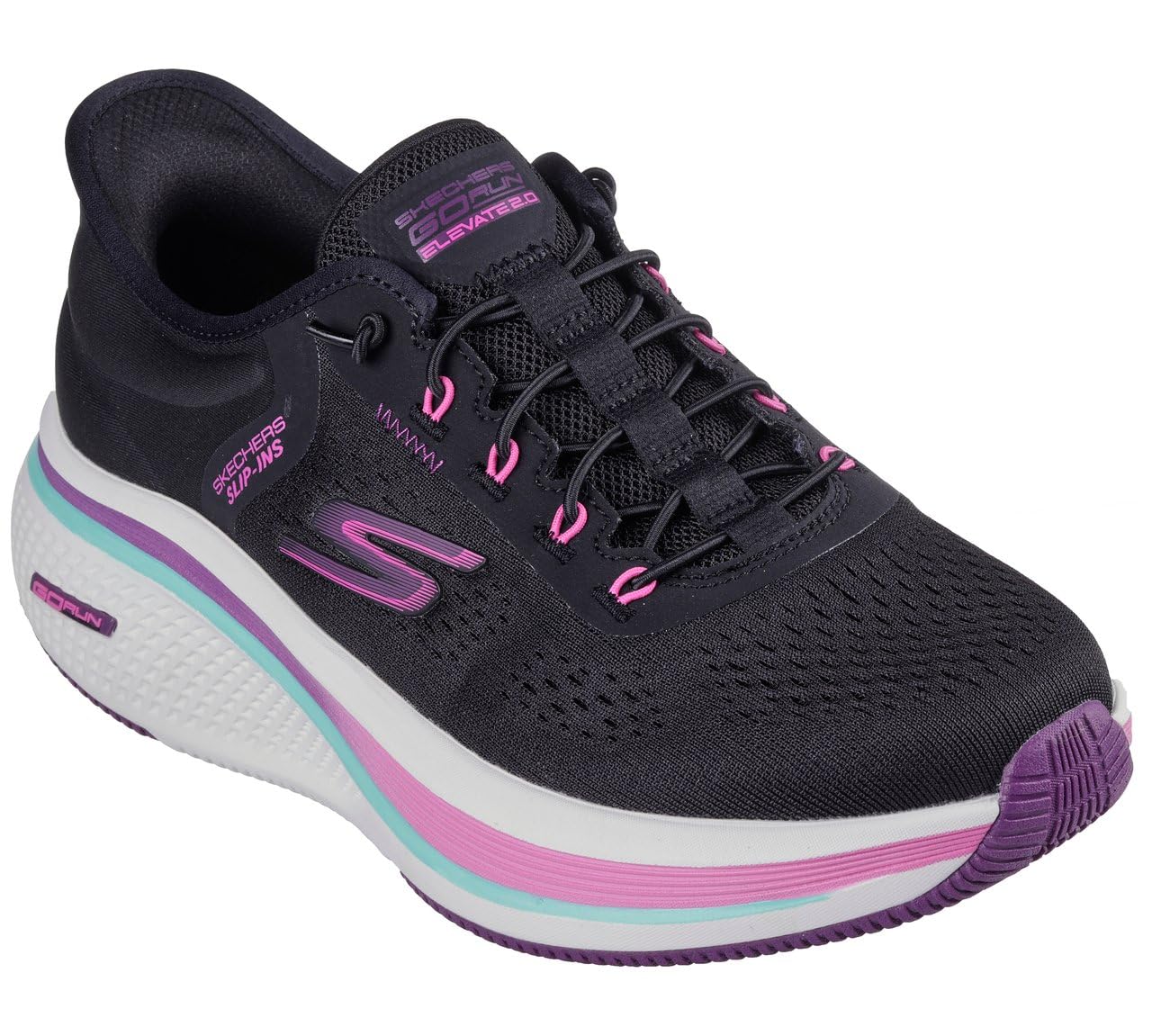 skechers Womens GO Run Elevate 2.0 - Banyan Slip-ins Running Shoe-picture-42