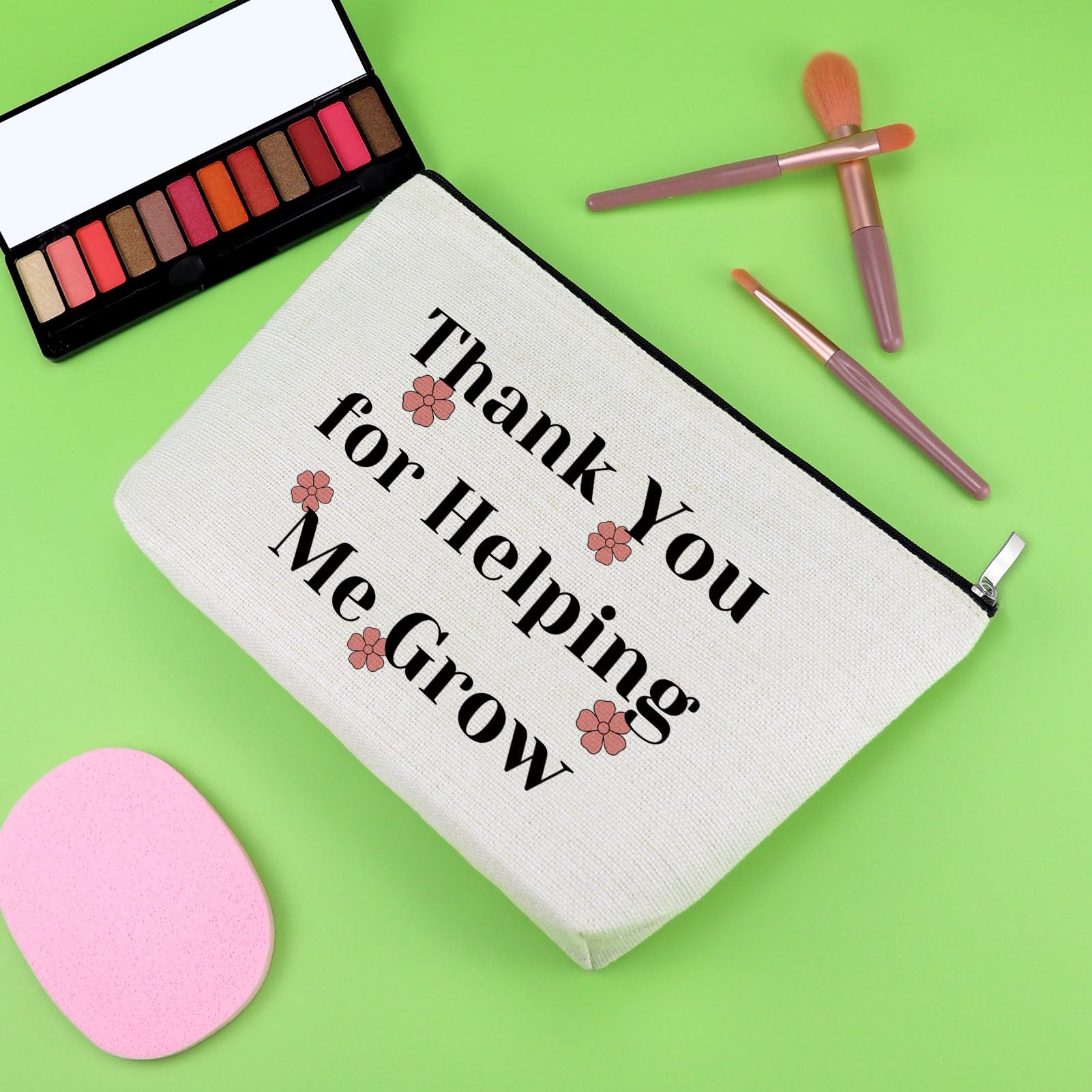 Babysitters Gifts Baby Sitter Makeup Bag Nanny Thank You Cosmetic Bag Daycare Provider Appreciation Gifts for Childcare Provider Caregiver Nanny Christmas Retirement Present Travel Pouch